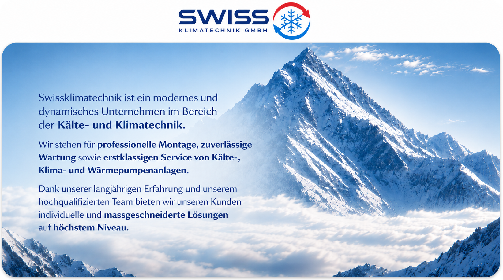 Klimaanlage Montage Schweiz – Swiss Klimatechnik GmbH Aargau